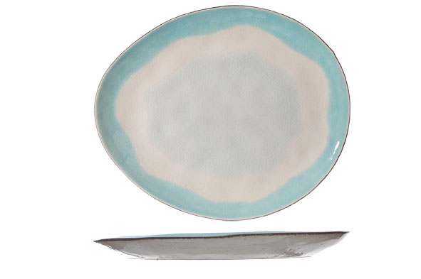 Malibu Dessert Teller oval 20,5x17,5cm